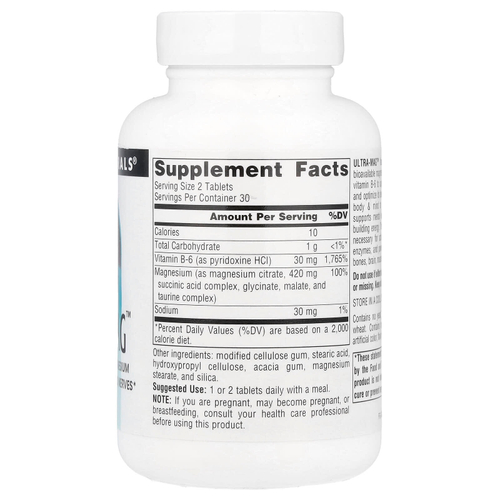 Source Naturals, Ultra-Mag ™, 60 таблеток