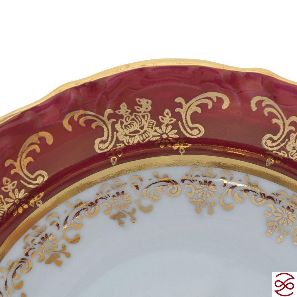 Набор салатников Repast Охота красная Мария-тереза 16 cm (6шт)