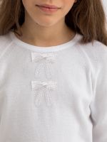 Джемпер для девочки в школу