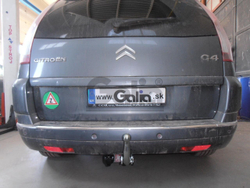 Оцинкованный фаркоп на Citroen C4 Picasso 2006-2013, Citroen C4 Grand Picasso 2006-2013, Peugeot 5008 2009-2017 (без электрики), Galia C051C