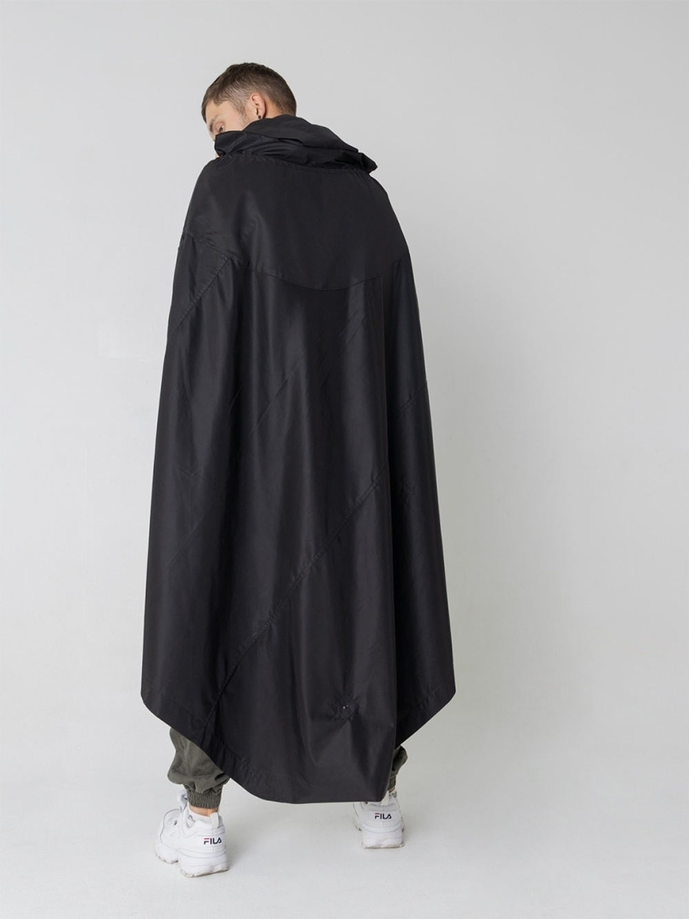 Дождевик плащ-палатка Город Горький черный