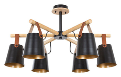 Люстра на штанге Arte Lamp A7032PL-6BK