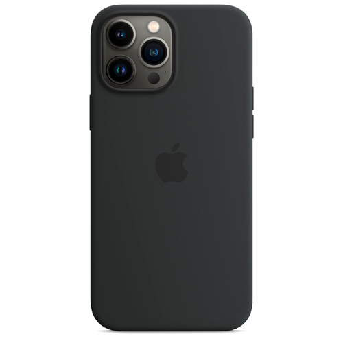 Силиконовый чехол с поддержкой MagSafe Apple Silicone Case для iPhone 13 Pro Max, Midnight (Темная ночь)