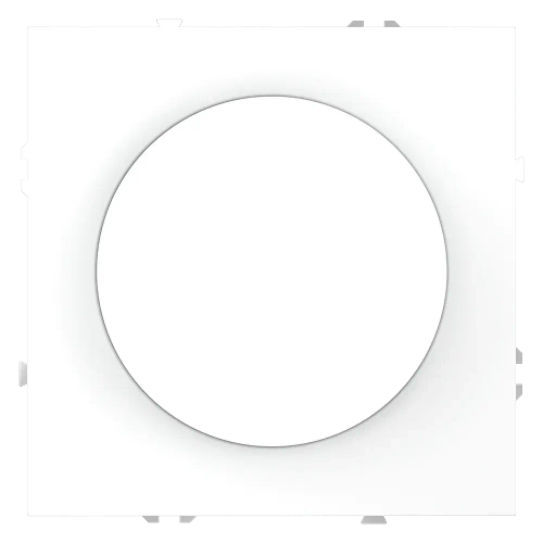 Светорегулятор встраиваемый VOLTUM S70 поворотно-нажимной 600 Вт, (белый матовый)