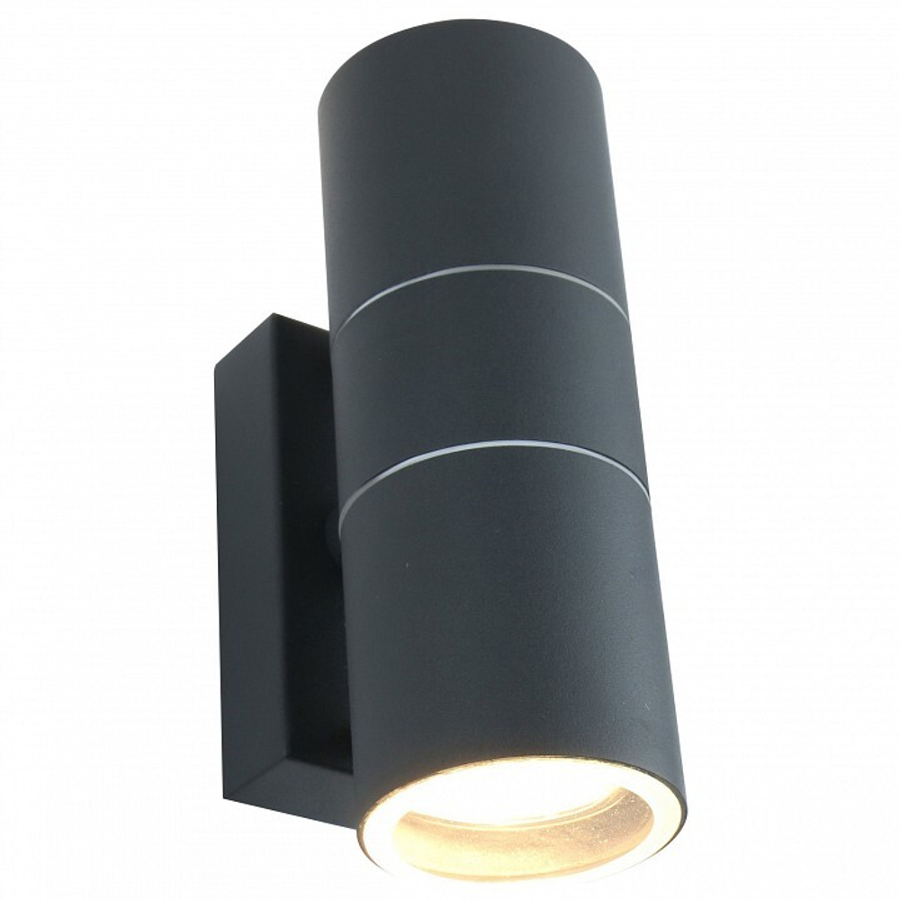 Уличный настенный светильник Arte Lamp A3302AL-2GY
