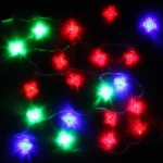 Гирлянда для дома 4,0 м 20 ламп LED с насадками АНГЕЛ, прозрач.пров., авторежим.,IP-20 RG/RB (возможность соединения)