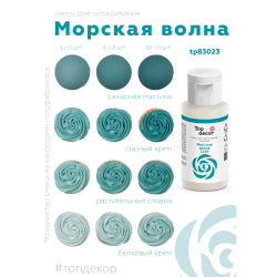 Пищевой краситель гелевый "Морская волна"
