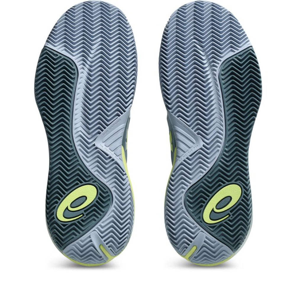 Теннисные кроссовки Asics Gel-Resolution X Clay - grey blue/pistachio