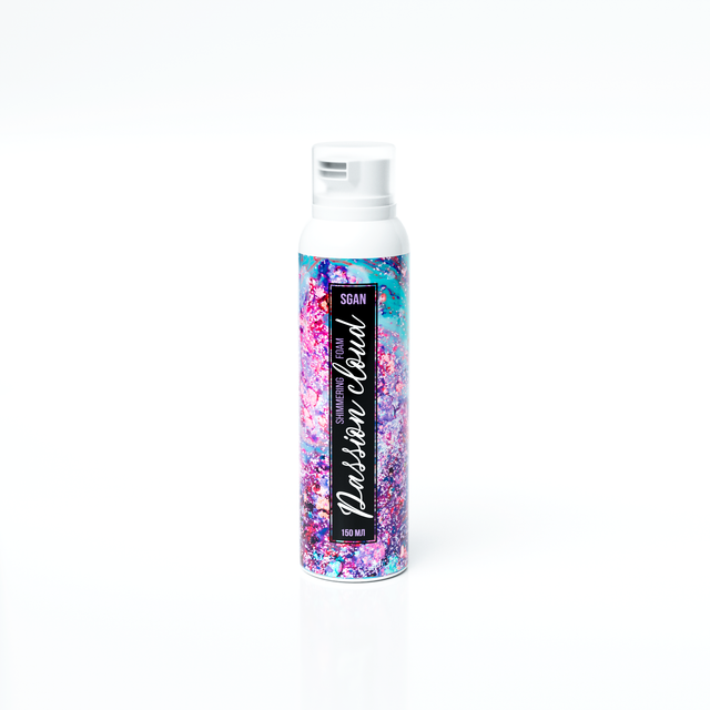 Шиммер для массажа Passion Cloud SGAN с хрустящей пенкой 150 мл