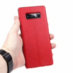 Панель из экокожи для Samsung Galaxy Note 8, 010498 Красный