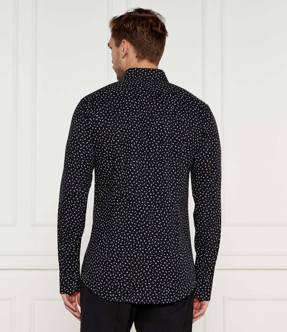 Рубашка H-HANK BOSS BLACK - черный(50527403)