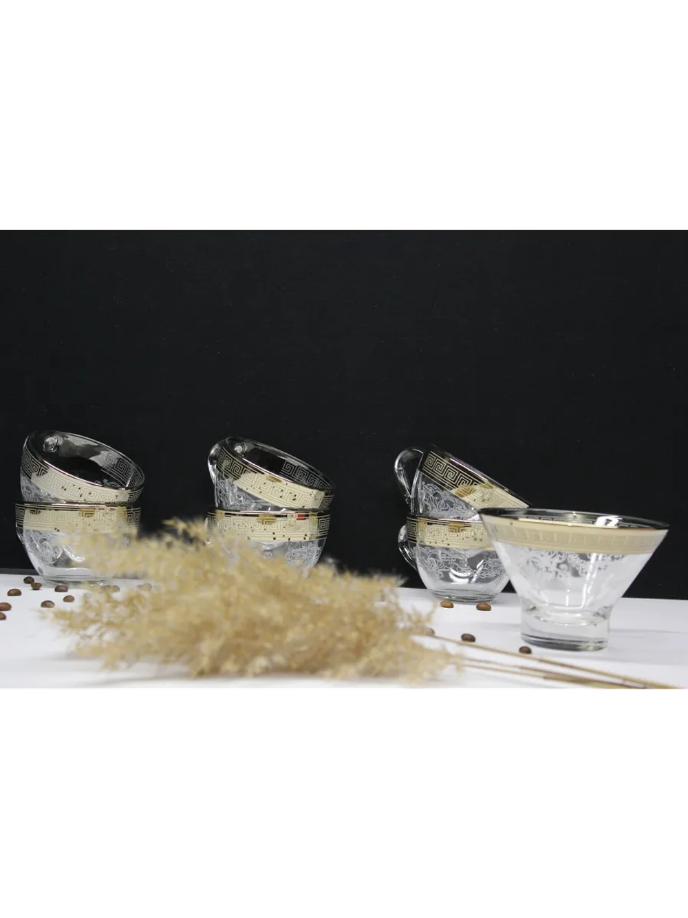 Чайный сервиз с креманкой "Барокко"