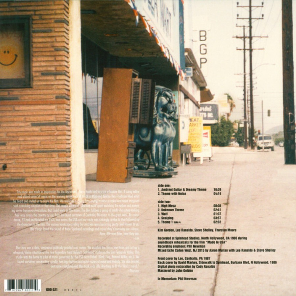 Sonic Youth / Spinhead Sessions 1986 (LP)