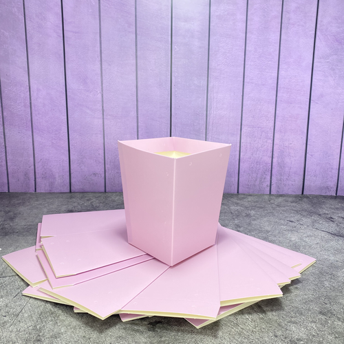 Коробка сборная "Плайм" Трапеция 10шт. Лавандово-розовая