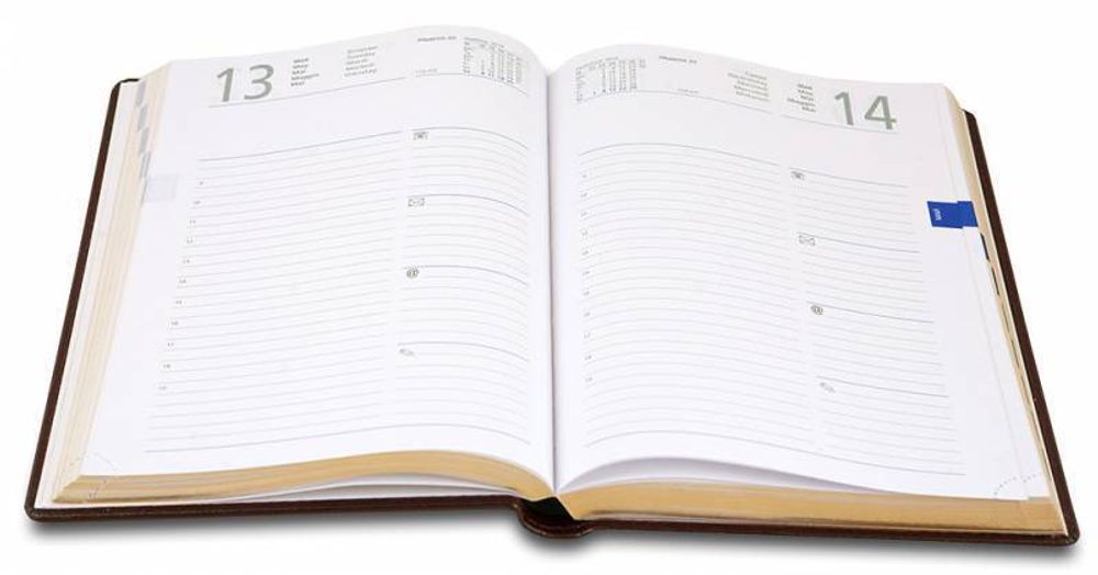 Ежедневник Letts GLOBAL DELUXE A5 натуральная кожа 412 127243