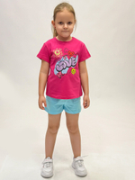 футболка для девочки 1-6 лет