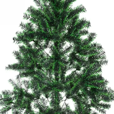 Ёлка «Северное сияние» 210 см, ПВХ зеленый иней (550 веток)