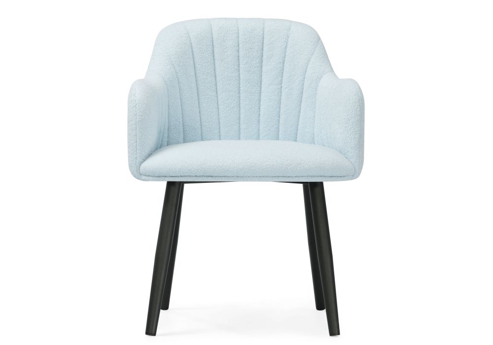 Стул на металлокаркасе Халли lamb 17 / черный