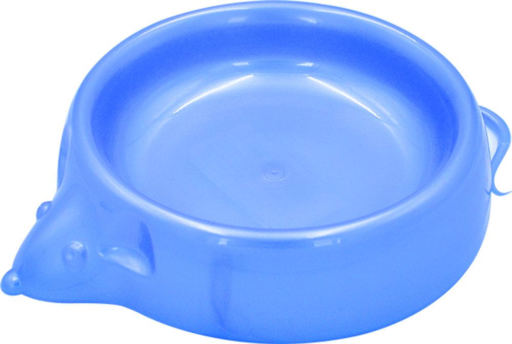 ZOOEXPRESS Миска &quot;Мышка&quot; для кошек, пластиковая - 0,3 л
