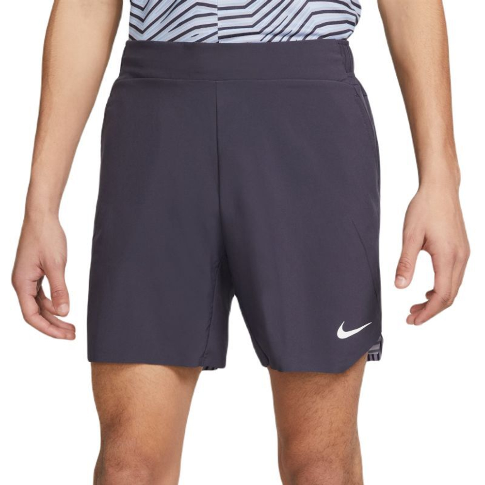 Мужские теннисные шорты Nike Dri-Fit Slam Tennis Shorts - Фиолетовый