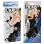 Наручники со стразами Bound by Diamonds (Цвет: черный)