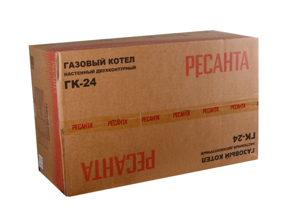 Газовый настенный двухконтурный котел ГК-24 Ресанта