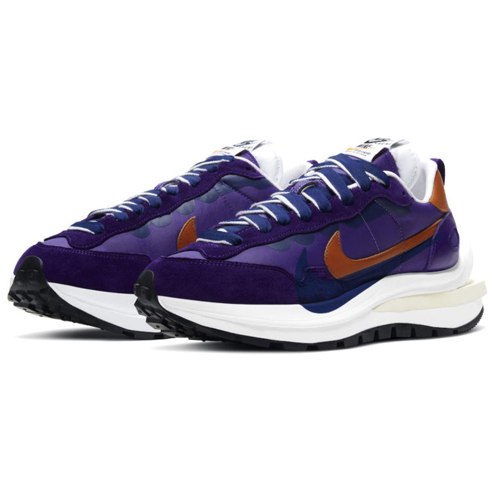 Кроссовки Sacai x VaporWaffle Dark Iris