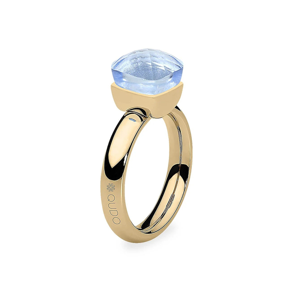 Кольцо Qudo FIRENZE 19 (G) Hellblau 107001/40-4733 19 размер 19