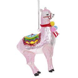GAEM Украшение новогоднее "Лама, L8 W3,5 H12,5 см, 2в.(цена за один вид)