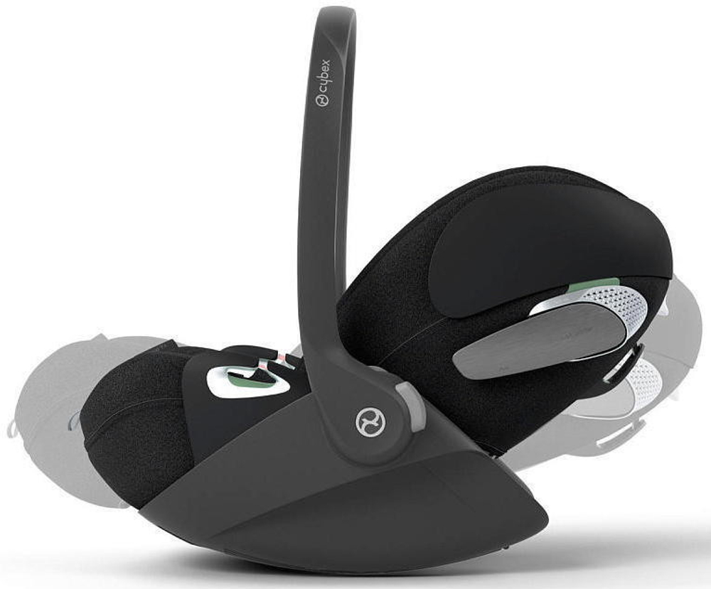 Коляска Cybex Balios S Lux SLV complete Cloud T Sepia Black Plus 3 в 1 Stone Grey с дождевиками