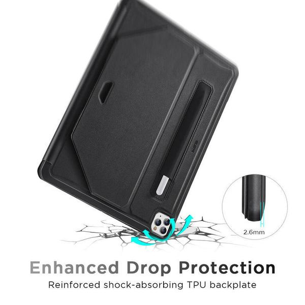 Противоударный чехол ESR Sentry Stand Case для iPad Pro 12.9 2021 (черный)