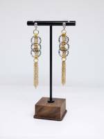 Металлические серьги