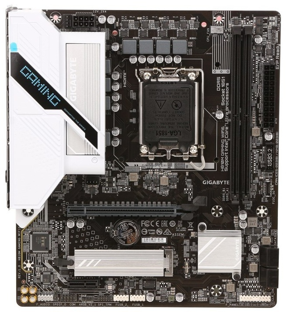 Материнская плата GIGABYTE Gaming WIFI6 H810M GAMING WIFI6 (REV1.0)