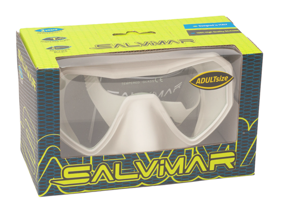 Маска Salvimar NEO, белая, АНТИФОГ