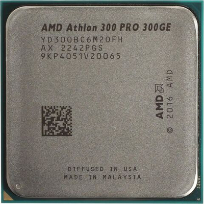 Процессор AMD Athlon Pro 300GE, AM4,  OEM [yd300bc6m2ofh]