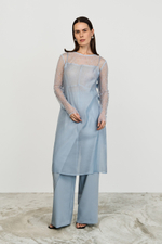 Брюки с запахом