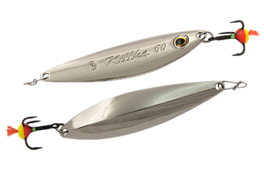 Блесна зимняя EcoPro Killka 070мм 18г S Вертикальная Тройник №4