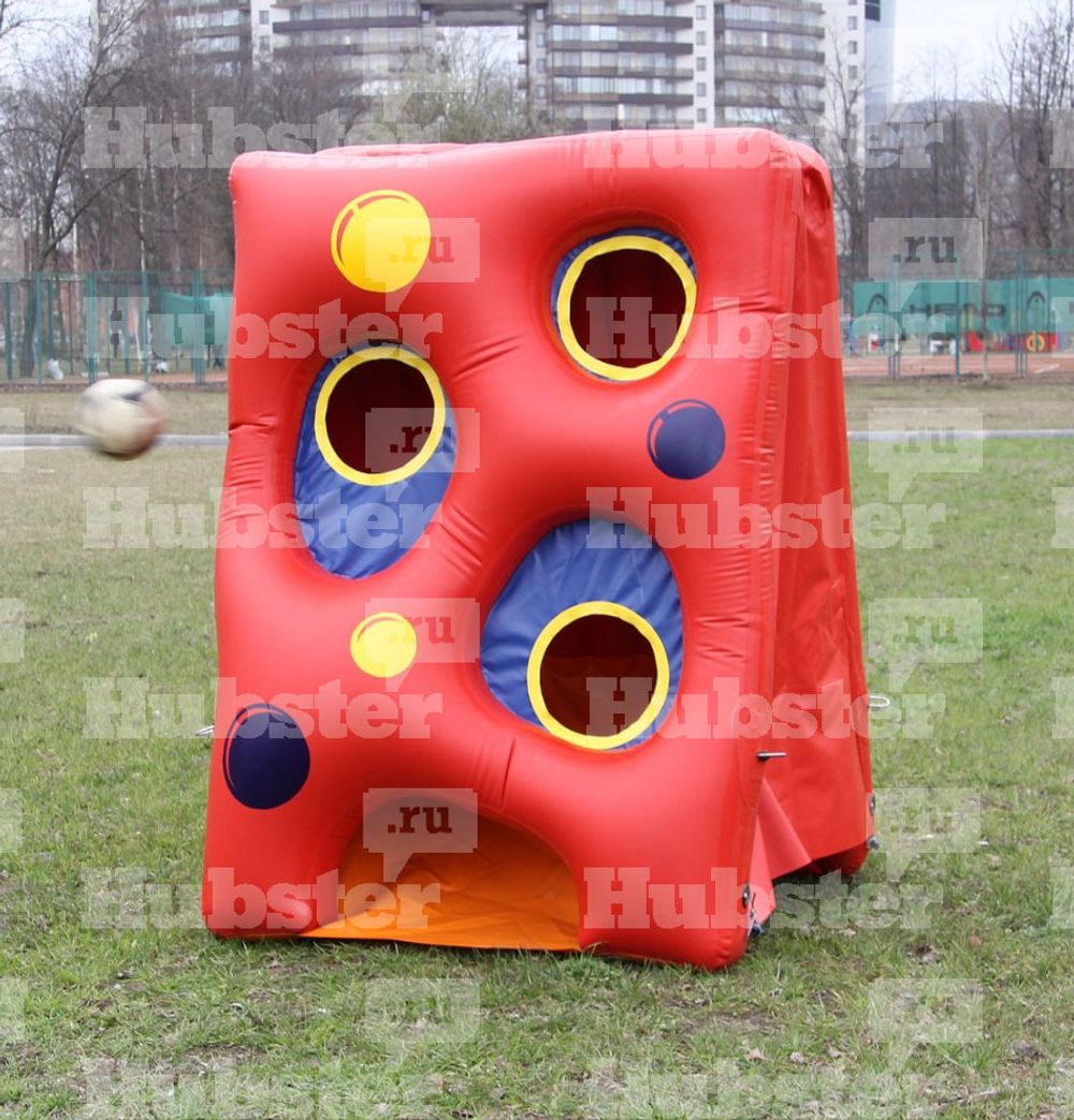 Аттракцион Надувной тир, Веселые мячики