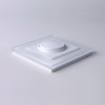 Рамка из стекла на 1 пост Favorit белый W0011101