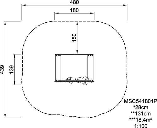 Песочница с фасадом