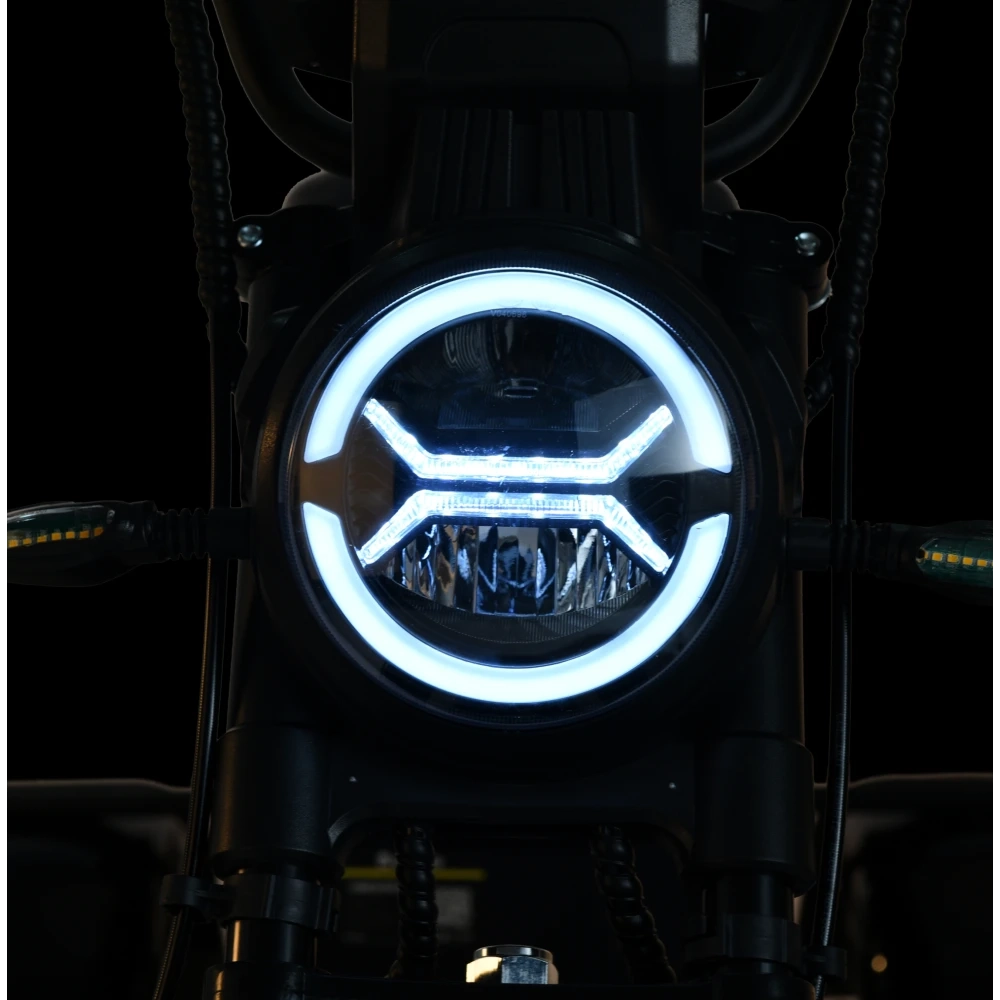 Электроскутер Cityсoco WHITE SIBERIA PRO MAX + 3950W 21AH Красный