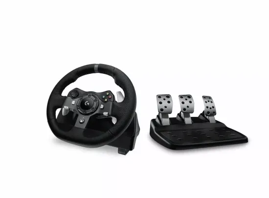 Комплект Logitech G G920 Driving Force, черный