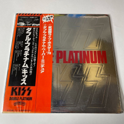 Винтажная виниловая пластинка LP Kiss Double Platinum (Japan 1978) (Obi) God Of Thunder