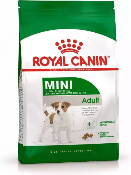 Сухой корм Royal Canin Mini adult для взрослых собак мелких пород, 4 кг