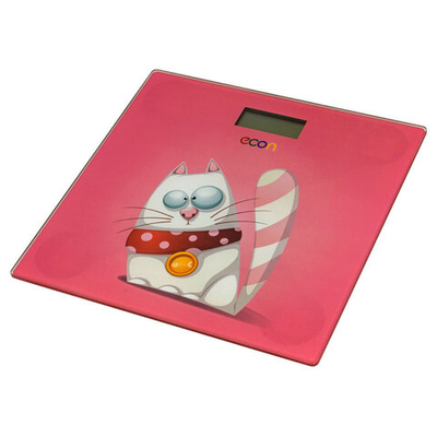 Весы напольные электронные "Кот" Eco-BS017