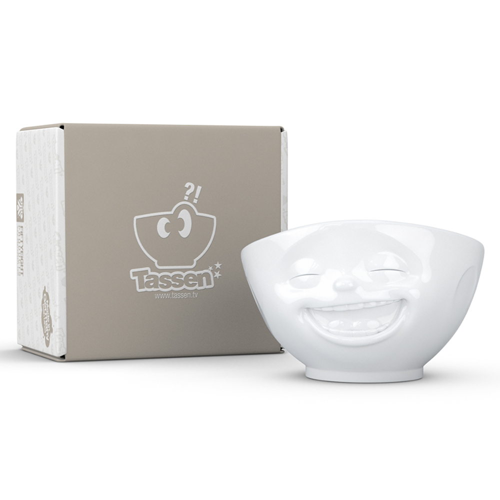 Чаша tassen laughing, 500 мл, белая