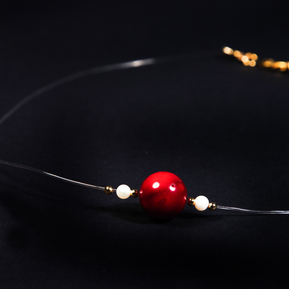 Чокер Invisible RED