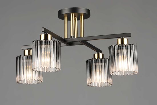 6787/4 BK+COP (1) Люстра RL #