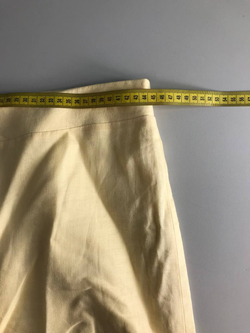 Юбка льняная стильная, визуально на 50 размер