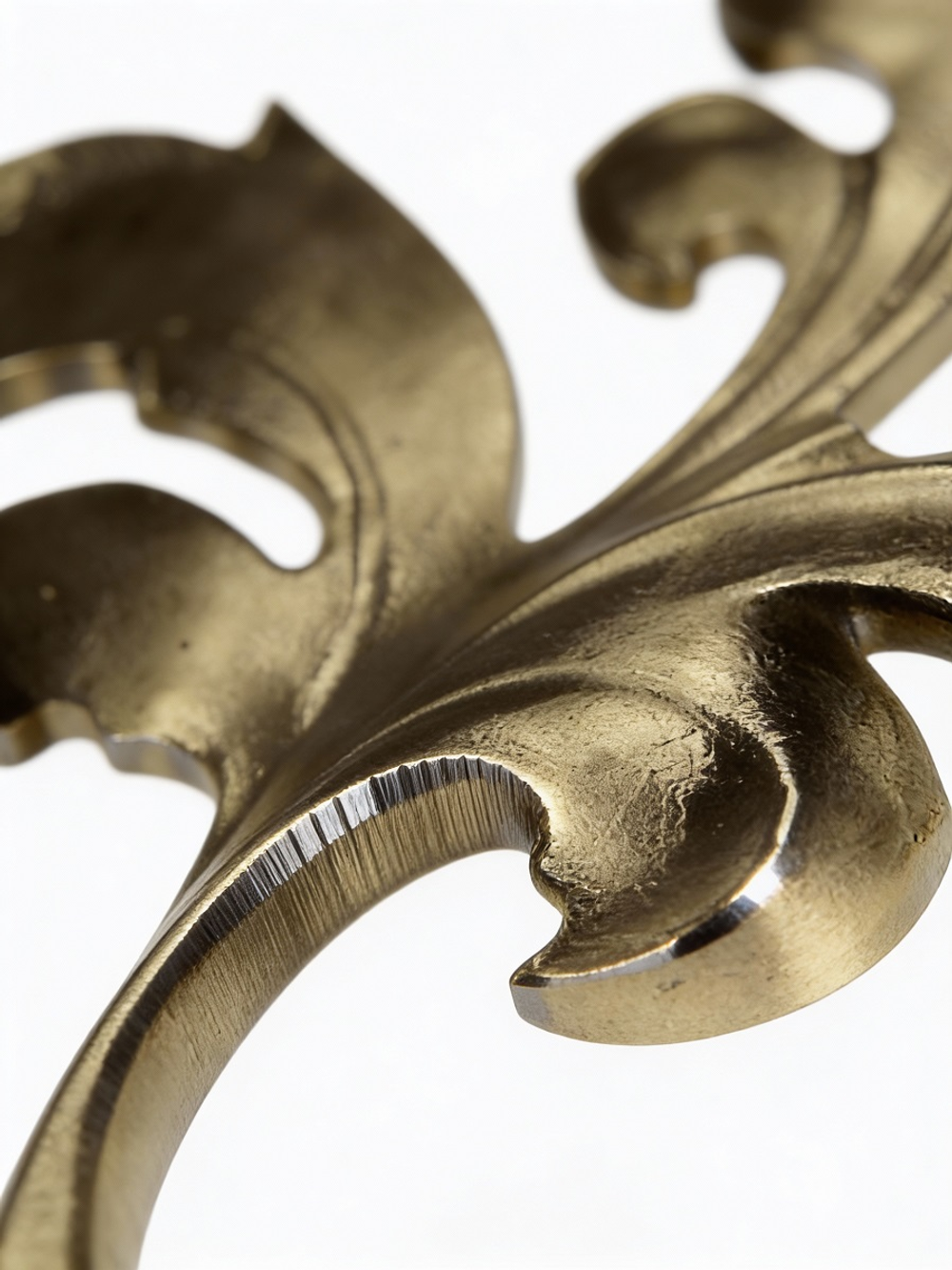 Кованый элемент лист, Литье 155 x135 (5мм) левый L